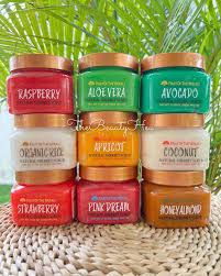 600g Fruit Of The Wokali Avocado Natural Sherbet Scrub