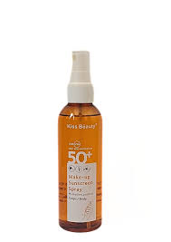 150ml Kiss Beauty Make Up Sunscreen Spray SPF50 Pack Of 6 Units