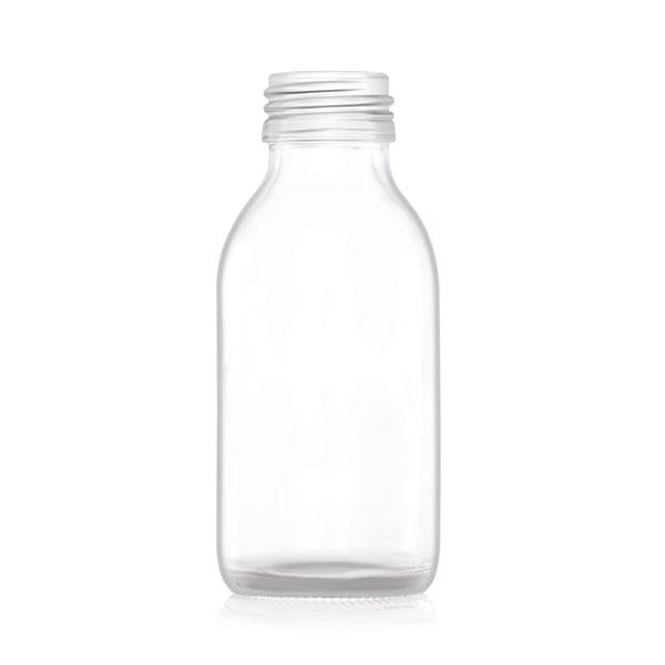 200ml Clear Glass Generic Bottle Without Cap Box of 70