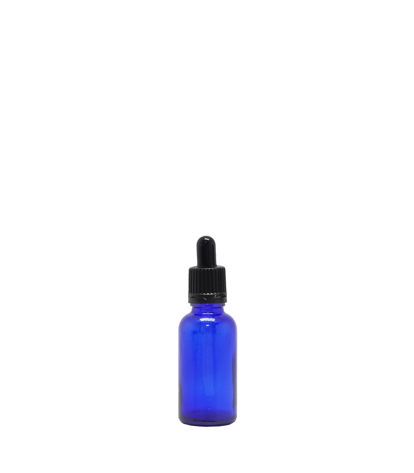 30ml Blue Glass Dropper Bottle With Black Pipette Box Of 110 Units