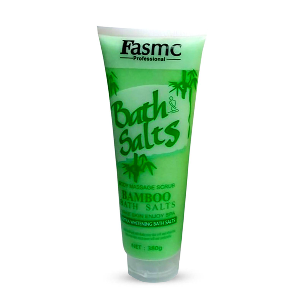 380g Pack Of 6 Fasmc Bath Salts Body Massage Scrub - Bamboo