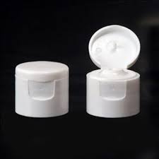 24/410 White Flip Top Cap