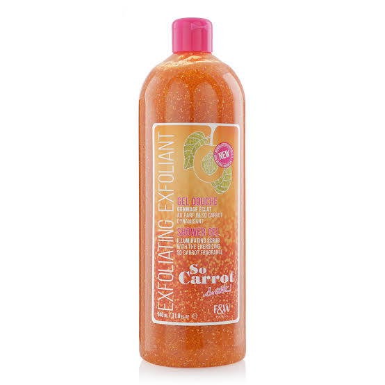 1Litre So Carrot Exfoliating Shower Gel Pack Of 12