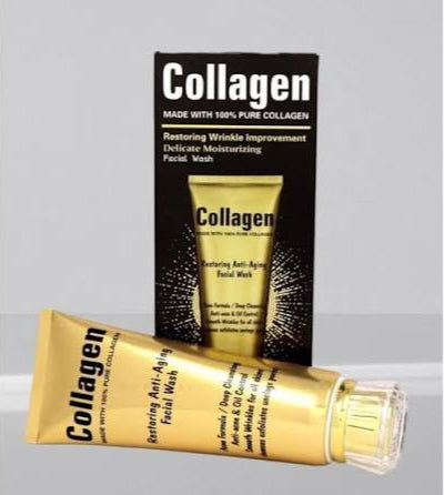 120ml Collagen Restoring Anti Aging Facial Wash Pack Of 6 Units