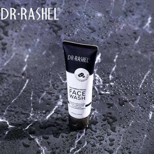 Dr.Rashel Black Charcoal Purifying Face Wash DRL-1726