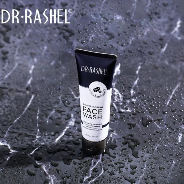 Dr.Rashel Black Charcoal Purifying Face Wash DRL-1726