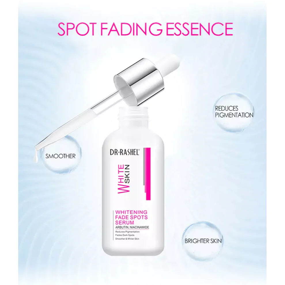 Dr.Rashel Skin Care White Skin Whitening Fade Spot 4 Piece Set With Bag DRL-1740