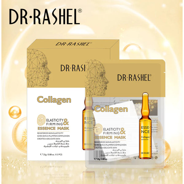 Dr.Rashel Collagen Elasticity & Firming Essence Mask Pack Of 5 DRL-1501