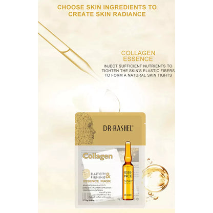 Dr.Rashel Collagen Elasticity & Firming Essence Mask Pack Of 5 DRL-1501