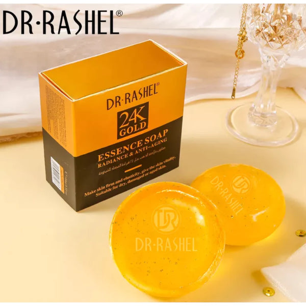 Dr.Rashel 24K Gold Essence Soap Radiance & Anti-Aging DRL-1615