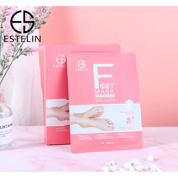 Estelin Foot Mask Nourishing Rose ES-0055