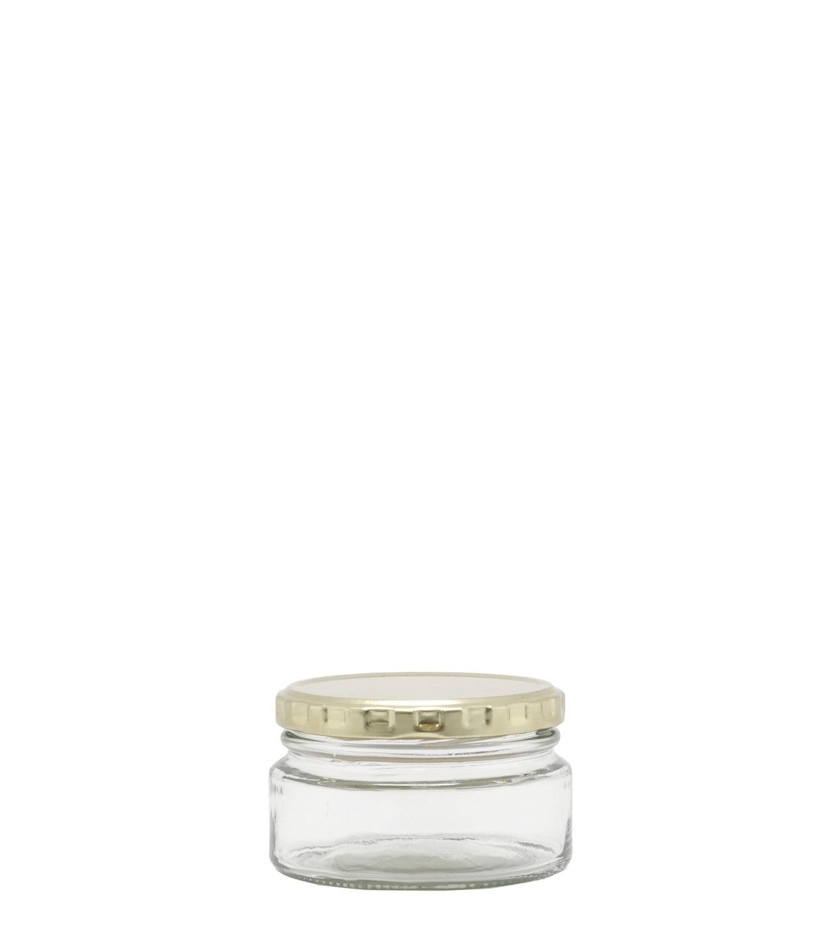 200g Glass Dip Jar With Gold Lid Box Of 24