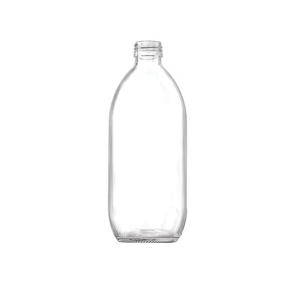 500ml Clear Glass Generic Bottle Without Cap Box Of 48