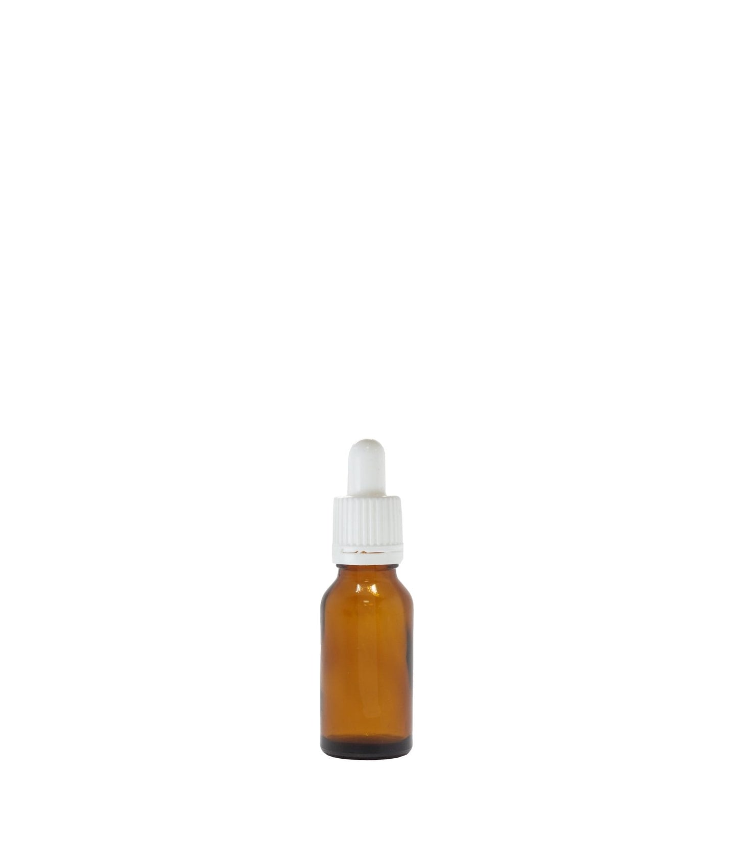 20ml Amber Glass Dropper Bottle With White Pipette