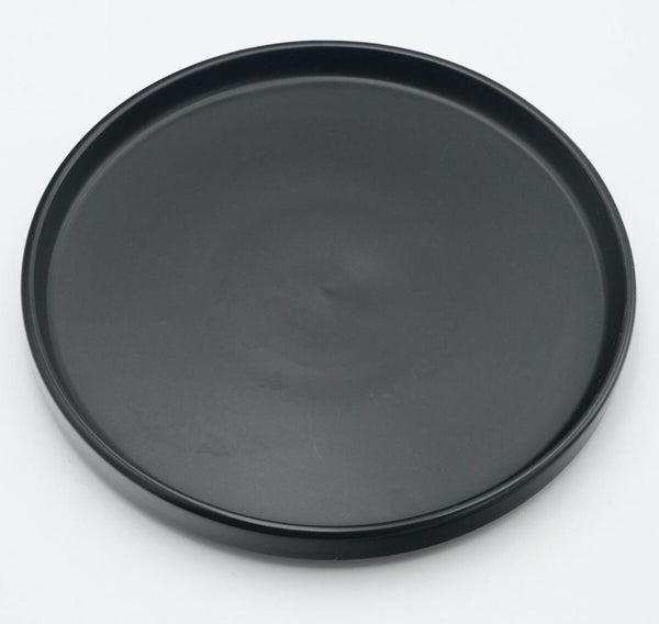 Black Dinner Plates set of 6
