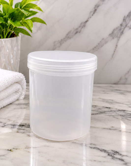 500g Natural Cosmo Jar Natural Lid