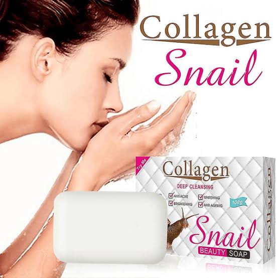 100g Collagen Snail Deep Cleansing Soap