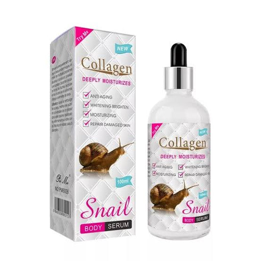 100ml Collagen Snail Moisturizing Body Serum Pack Of 12