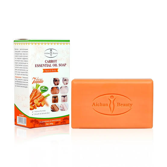 200g Aichun Beauty Carrot Essential Oil Soap Pack Of 12