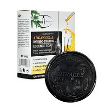 100g Argan Oil & Bamboo Charcoal Soap