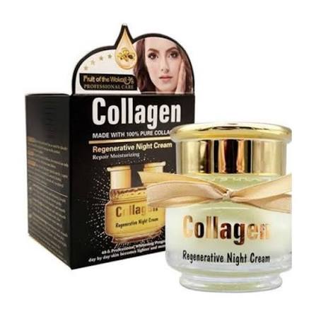 55g Collagen Regenerative Night Cream Pack Of 12 Units