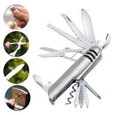 11 Tools Multifunctional Swiss Army Knife