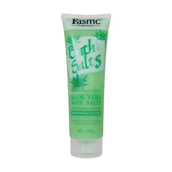 380g Fasmc Bath Salts Body Massage Scrub - Aloe Vera