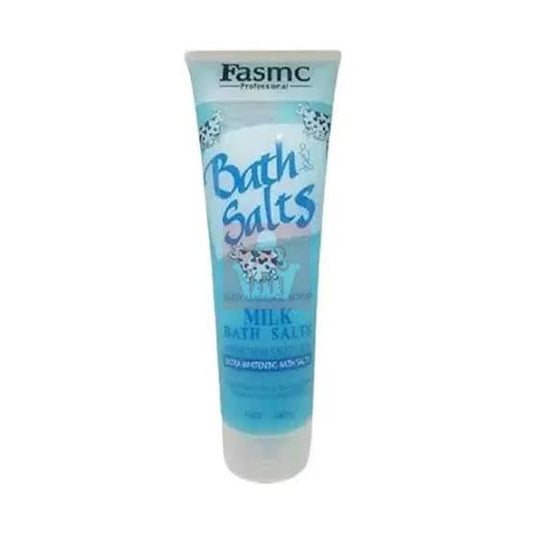 380g Fasmc Bath Salts Body Massage Scrub - Milk Blue
