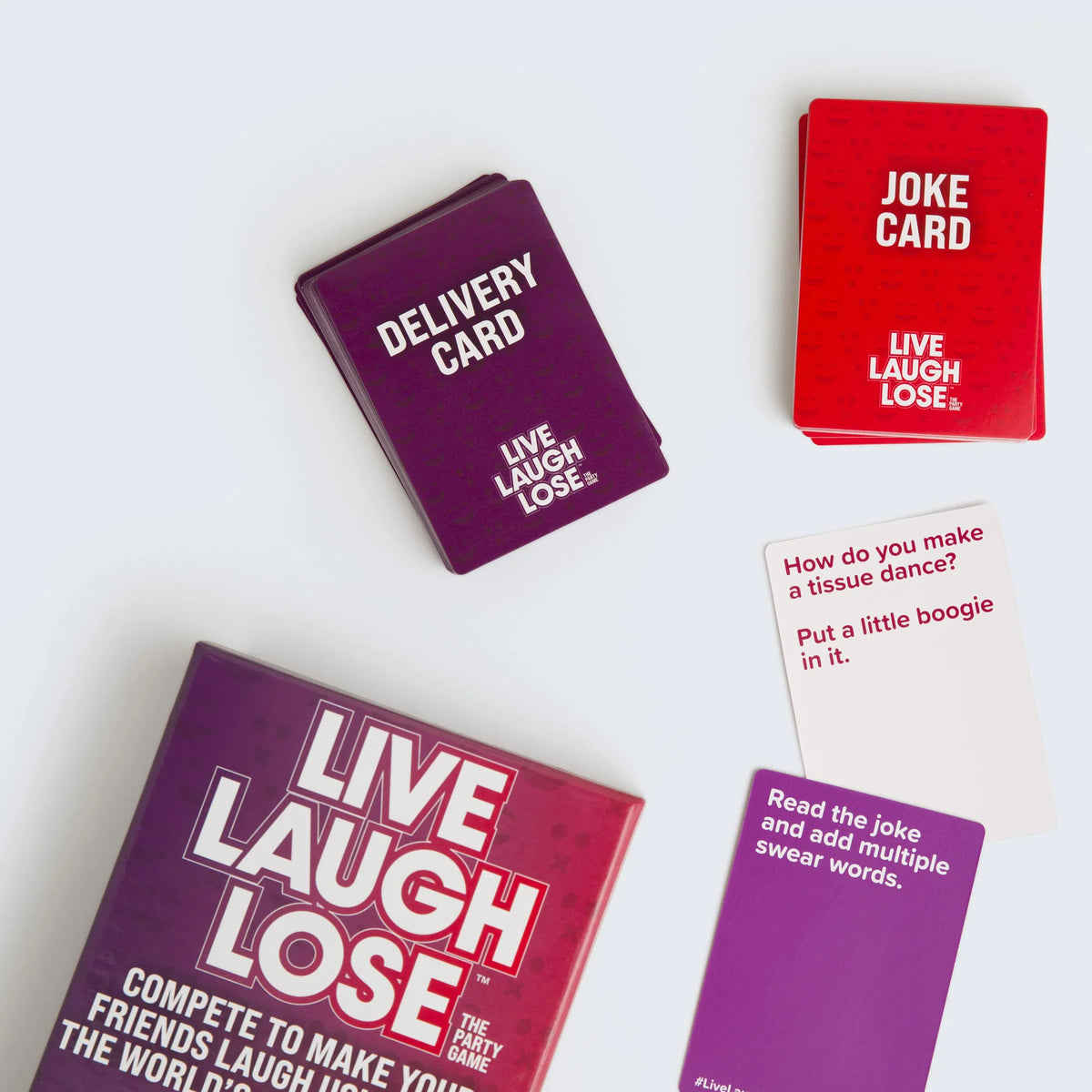 Live Laugh Lose - Hilarious Adult Card Game